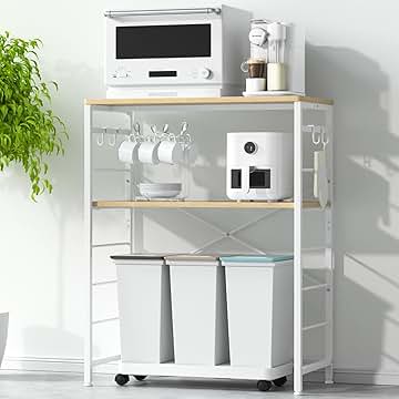 Amazon.co.jp: キッチン家電収納ラック